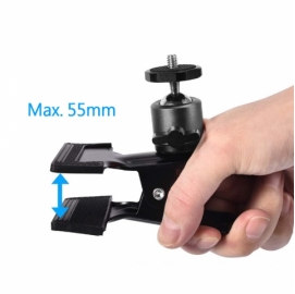 Clip Mount with 360° BallHead and 1/4